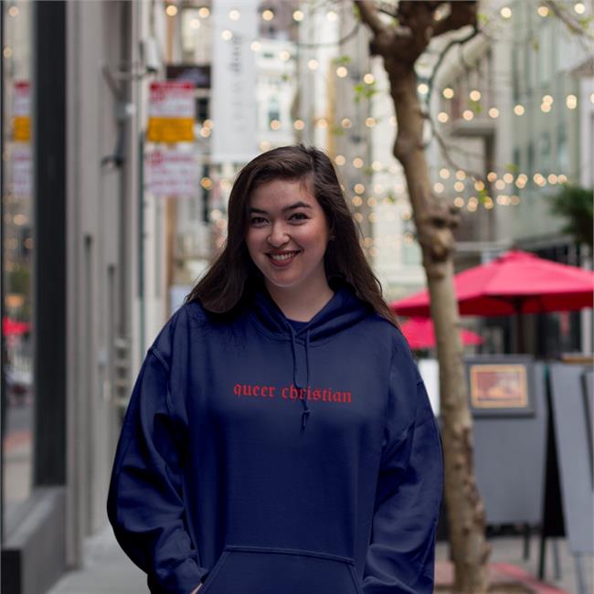 Queer Christian Hoodie Exfundiediary