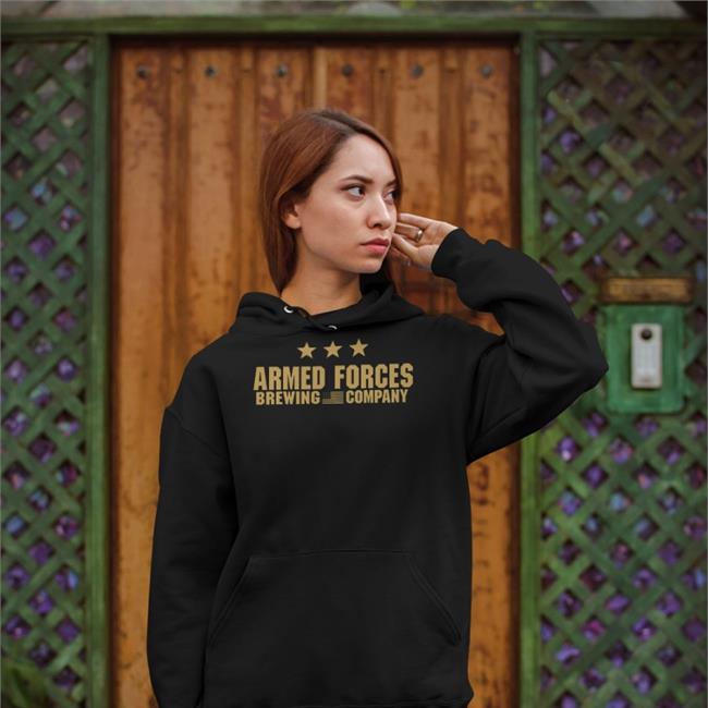 Armed Forces Brewing Company Hoodie Tom Hearts Tanks