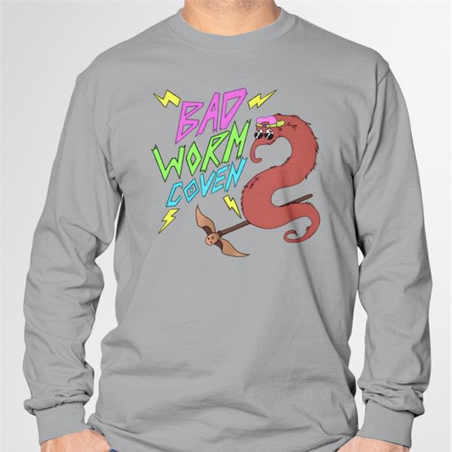 Bad Worm Coven Shirt Bad Worm Coven Hoodie Pandochy