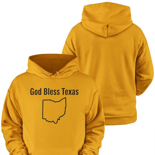 God Bless Texas Ohio T Shirt White Lucca International Merch Shirts That Go Hard