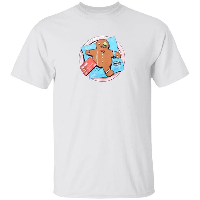 Full Send November Drop Merch Gingerbread Man Tee Shirt