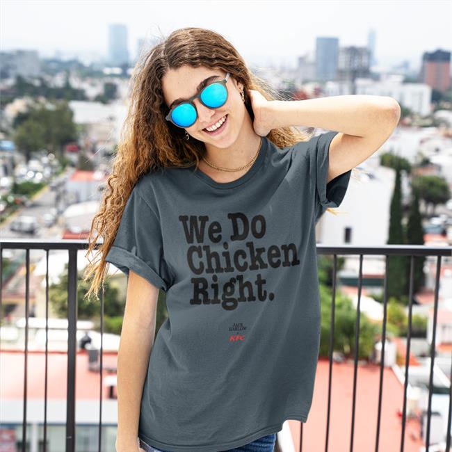 Jack Harlow Merch We Do Chicken Right KFC Long Sleeve Tee