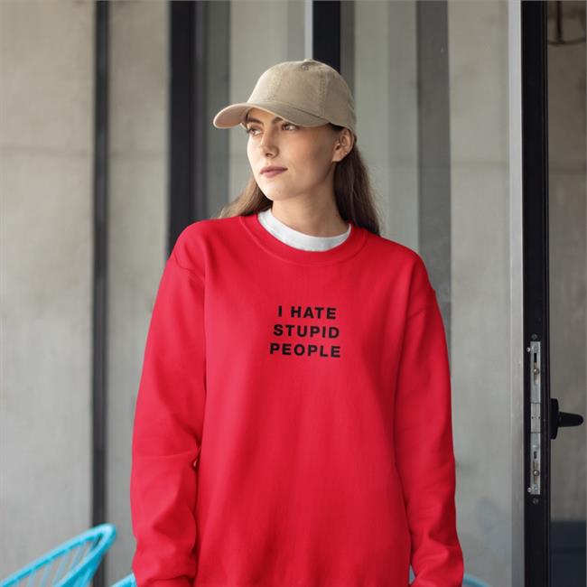 I Hate Stupid People T Shirt Susu