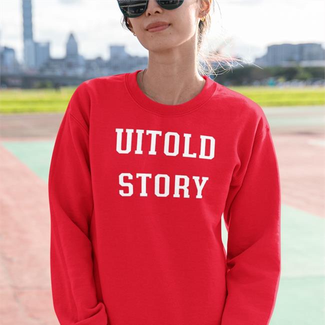 Uitold Story Hoodie Red Anus