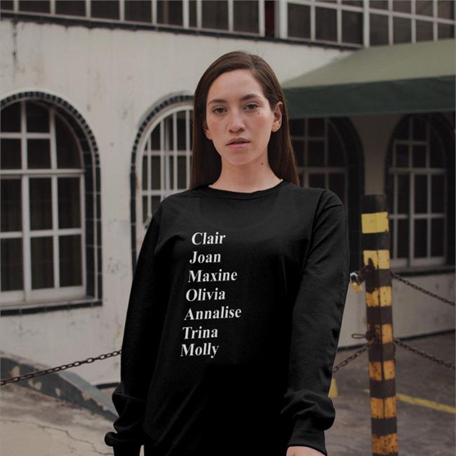 The Black Lawyers Merchandise Black Lawyers Clair Joan Maxine Olivia Annalise Trina Molly T Shirt Erika Alexander