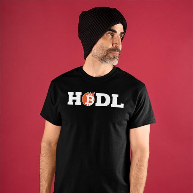 Crypto Girl Hodl Bitburn Black Shirt Hello Enhance Store