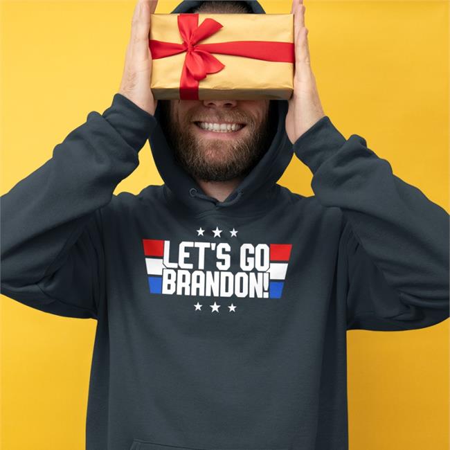 Let's Go Brandon Crewneck Sweatshirt Ms Patriotic