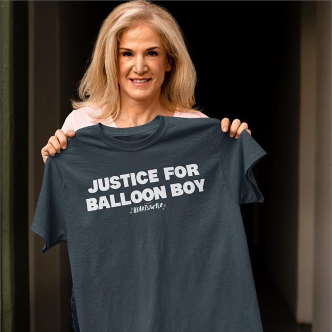 Justice For Balloon Boy Netflix Series Heartstopper Tee Shirt Rhyslightning