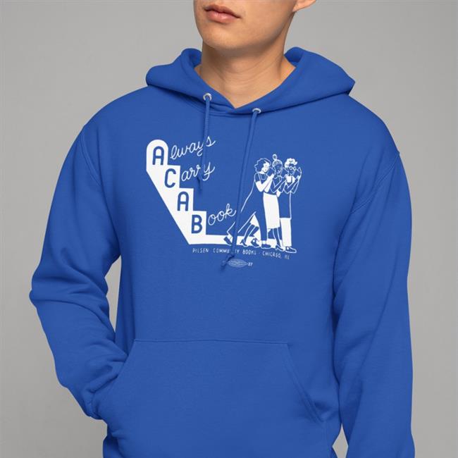 Acab Always Carry A Book Tee Shirt