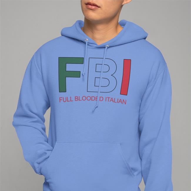 Fbi Full Blooded Italian Long Sleeve Tee Shirt Boomer Core Babyboomercore