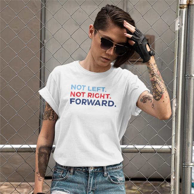 Not Left Not Right Forward Tee Shirt Andrew Yang