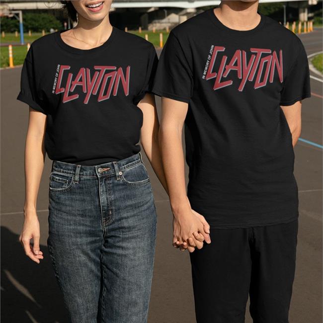 Homage Merch Store In Memory Of John Clayton T-Shirt Matthew Berry