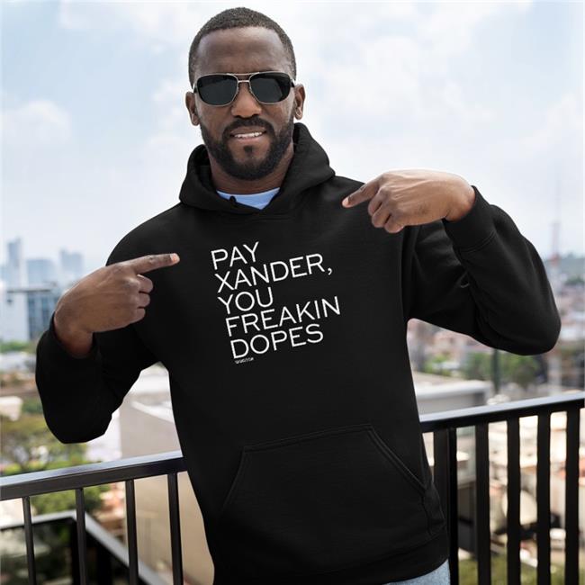 Bonfire Merch Pay Xander You Freakin Dopes Crewneck Sweatshirt Red Surviving Grady
