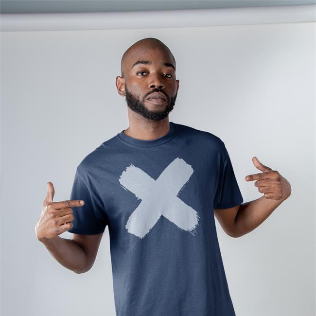 Kevin Hart Merch Store X Washed Blue T-Shirt X Washed Shirt