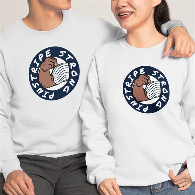 Pinstripe Strong Sweatshirt Joezmcfly