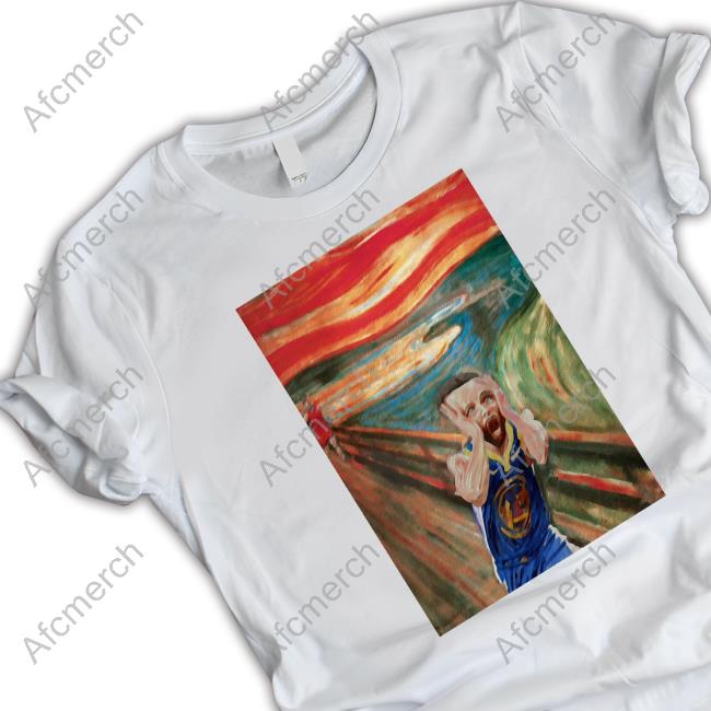 Official Stephen Curry And Golden State Warriors Scream Curry Poster T Shirts