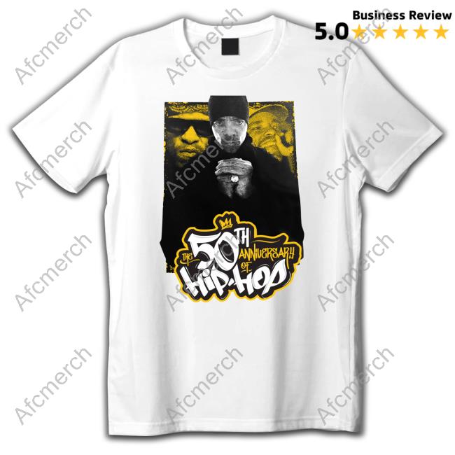 Official Ice T The 50Th Anniversary Of Hip Hop New Shirt