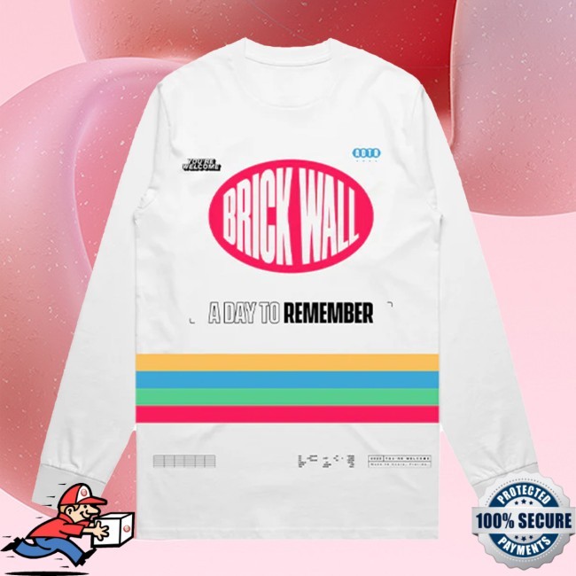 ADTR Merch Brick Wall Long Sleeve A Day To Remember
