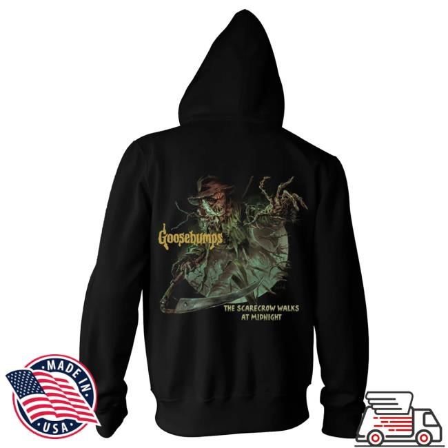 Official Cavity Colors Merch Store Shop Goosebumps: The Scarecrow Walks At Midnight - Zip-Up Hood CavityColors
