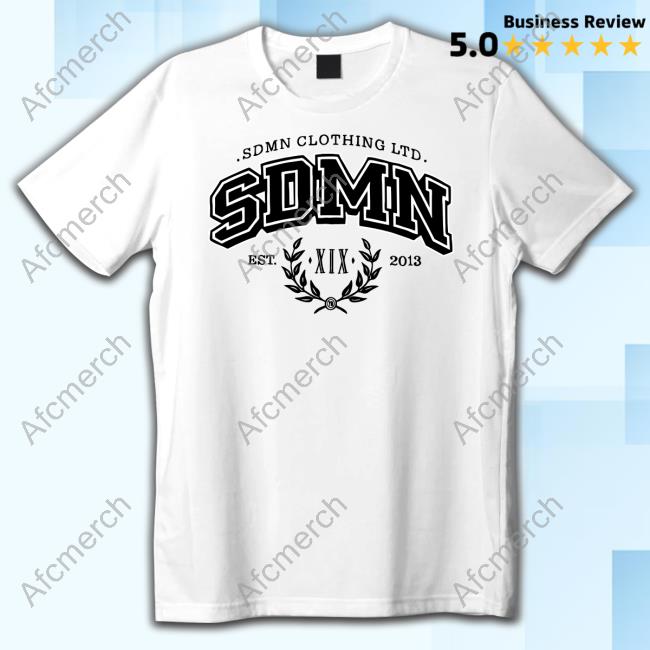 Official SDMN Imperial Varsity White Shirt