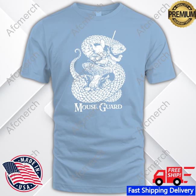 Mouse Guard Mushroom Snake T-Shirts