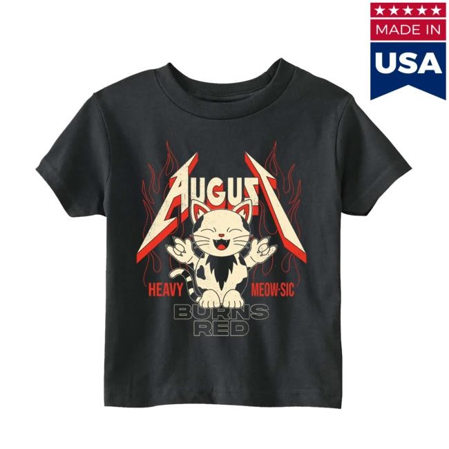 Heavy Meow-sic Kids Tee August Burns Red Official Merch