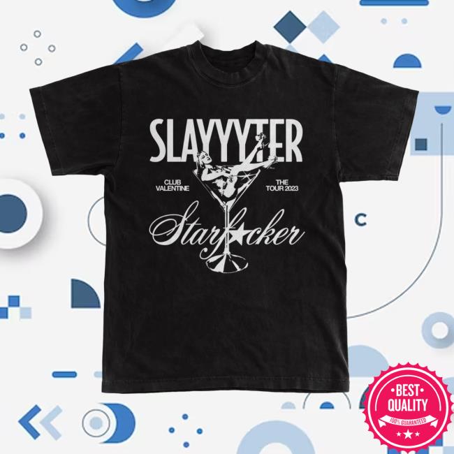 Official Slayyyter Store Shop Merch | Martini Tour Essential T Shirt