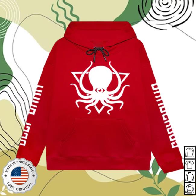 Official Deep Dark And Dangerous Merch Crimson Pullover Hoodies
