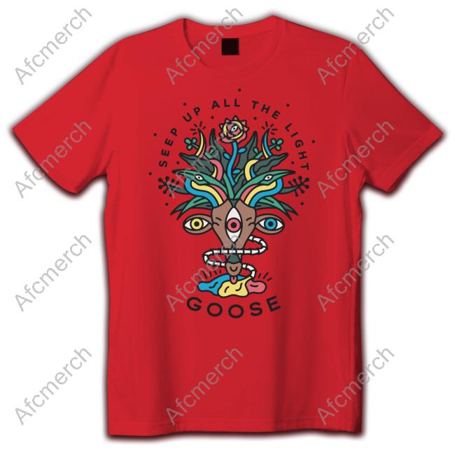 Seep Up All The Light Goose Tee