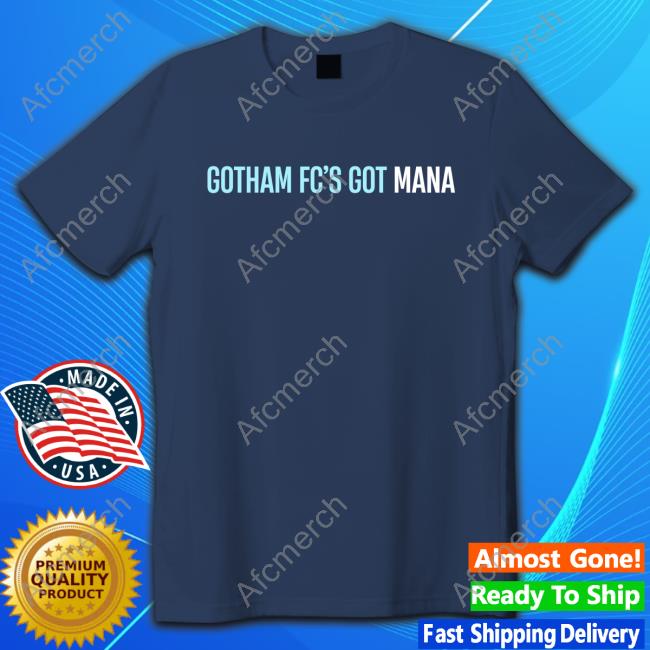 Official Gotham Fc Merch Gotham Fc's Got Mana Maui Wildfire Relief Tee