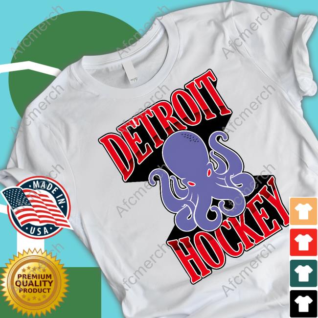 Detroit Hockey Long Sleeve Tee