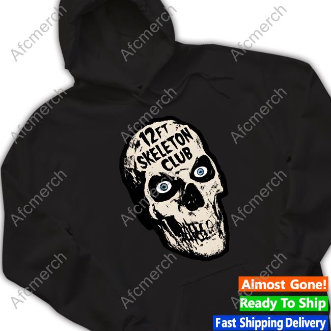 Robsheridan Merch 12Ft Skeleton Club Shirts