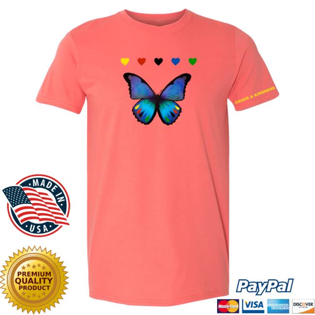 Official Chaos And Kindness Store Mouth Ninja 2 Butterfly Tshirt