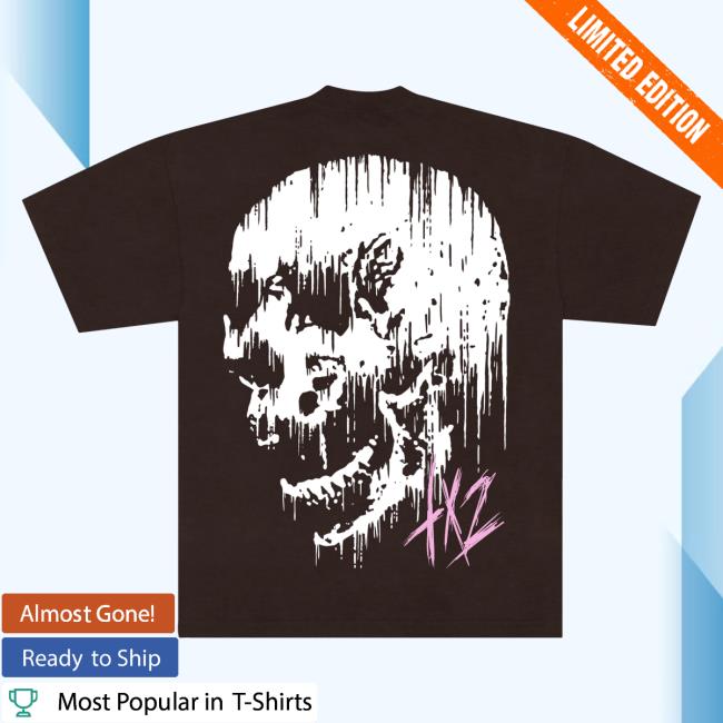 Official Tx2 Merch Store Skull Chocolate Tshirt