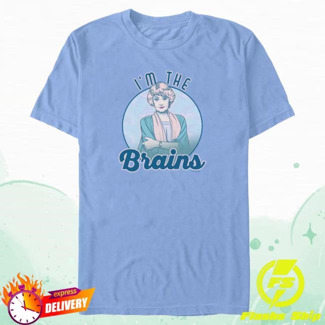 Official MLB Merch Dorothy ''I'm the Brains'' Crewneck Sweatshirt for Adults – The Golden Girls