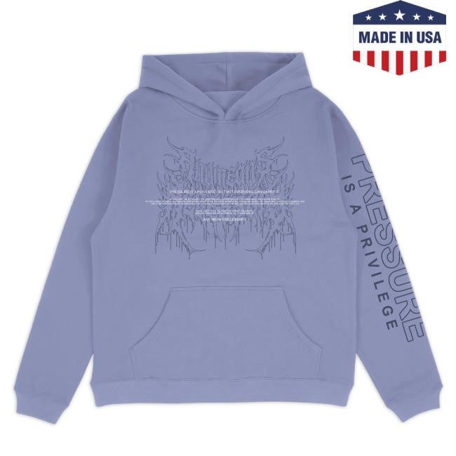 Official Any Means Necessary Pressure Hoodie Grape
