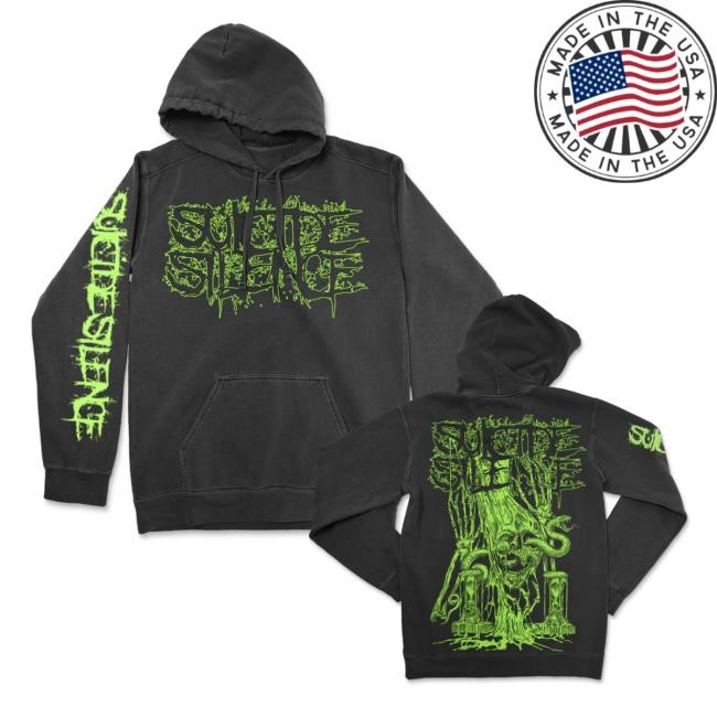 We Return To Nothing Long Sleeve Hoodie Suicide Silence Store