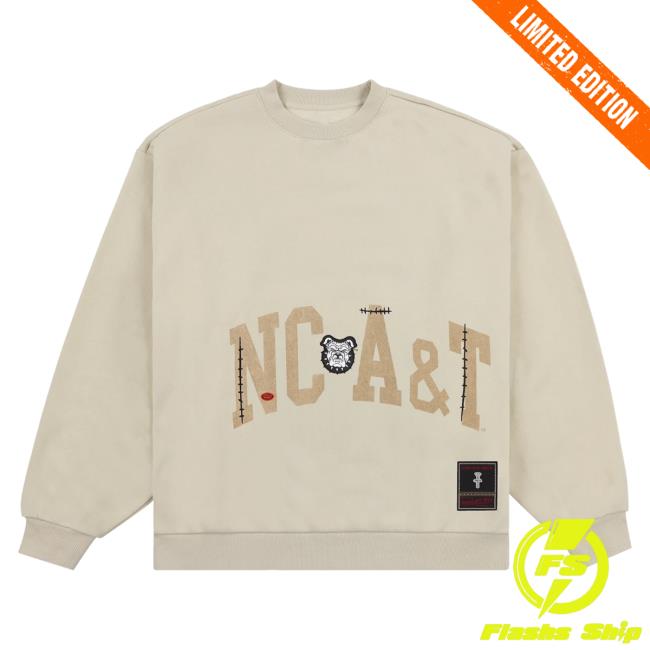 Official Travis Scott Utopia Merch Store CJ X M&N X NC A&T UNIVERSITY Popover Hoodie Travis Scott Apparel Clothing TravisScott