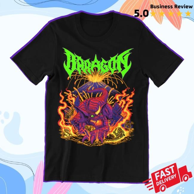 Ghost X Ghost Baragon METALCROPOLIS Short Sleeve Shirt