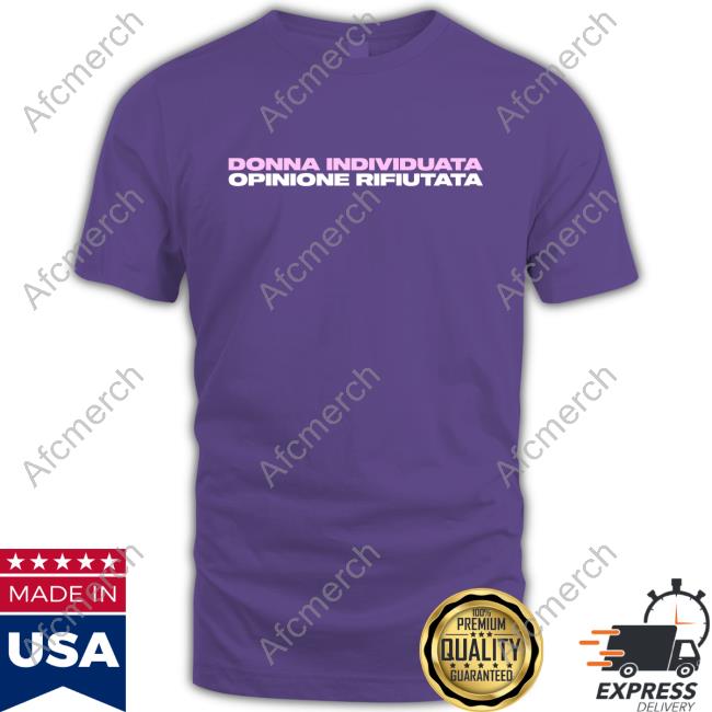 Fuckyourclique Donna Individuata Opinione Rifiutata Tee Shirt