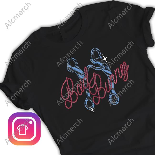 Nadie Sabe Lo Que Va A Pasar Manana Bad Bunny Horsebit Tee Shirt