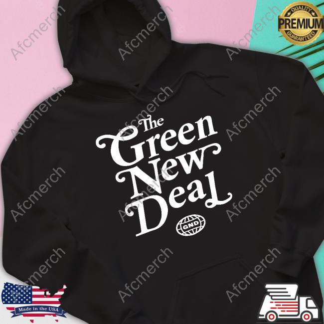 Aoc Shop Alexandria Ocasio-Cortez The Green New Deal Tee