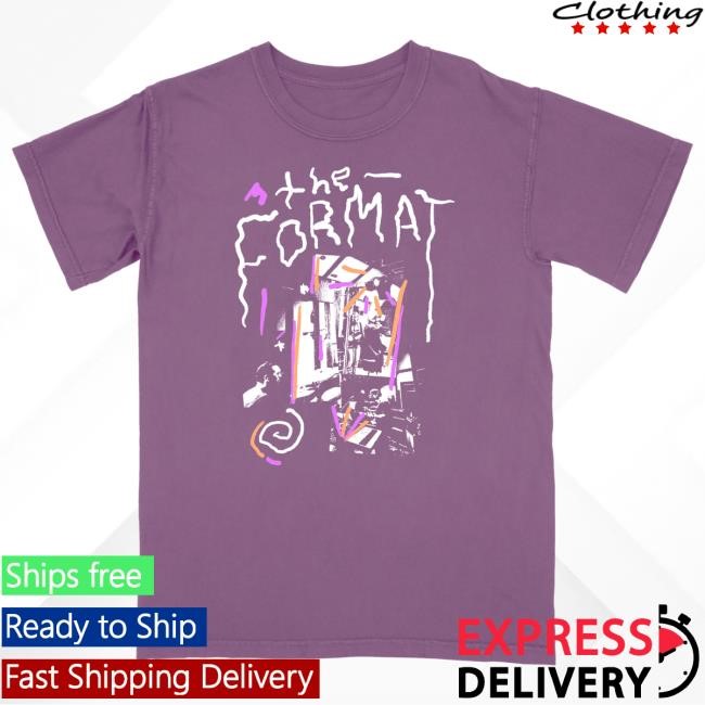 Hello Merch Official Merch The Format Band Berry Tshirt HelloMerch