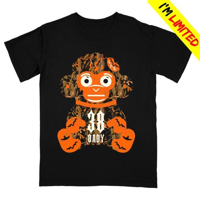 Official Youngboy Never Broke Again Merch Store Camo Monkey T-Shirt NeverBrokeAgain