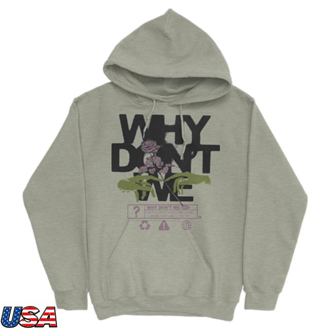 Official Merch Bar Why Don't We Store Shop Fall In Love Pullover Hoodie Cream MechBar