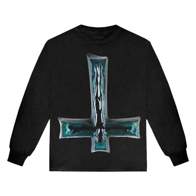 Official Playboi Carti Merch Playboi Carti Whole Lotta Red Long Sleeve Black PlayboiCarti Clothing Shop Store