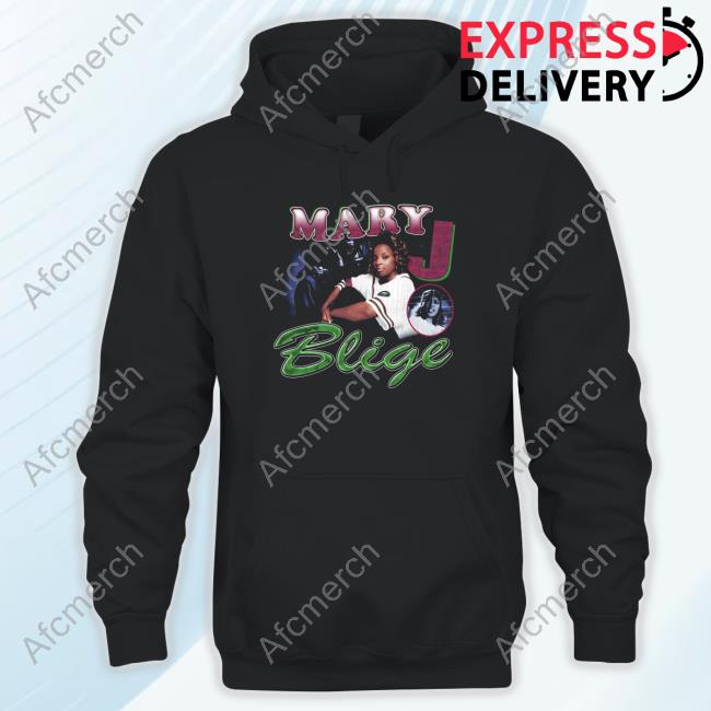 Mary J Blige Throwback Black Shirt
