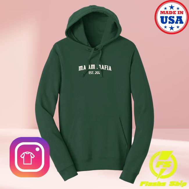 Official Barstool Huskies Merch Store Out & About Ma'am Mafia Pullover Hoodie Barstoolhuskies Apparel Clothing Shop
