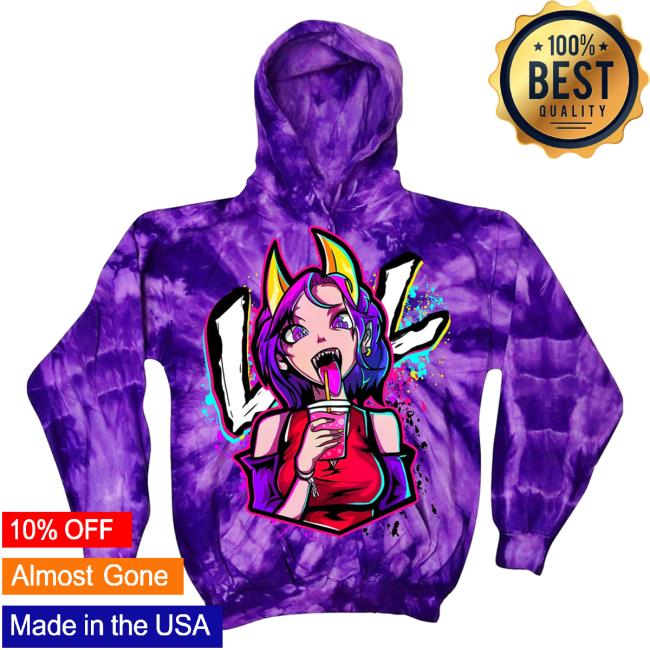 Official Lovers Over Losers Wix Original Senpai Pull Over Hoodie LoversOverLosers
