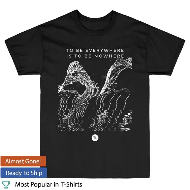 Official Thrice Merch Thrice To Be Everywhere Is To Be Nowhere Album Shirts